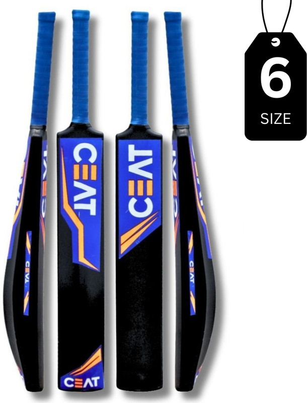 Hrsgs Hitman Hard Plastic/Fiber Tennis Ball Cricket Bat For Kids Pvc/Plastic Cricket Bat For 12 – 14 Yrs(650-700 G)