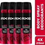Axe Intense Body Spray – For Men(860 Ml, Pack Of 4)