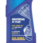 Silboil Universal 4T-Plus 20W-40 (Api: Sl) ( Jaso: Mb/Ma-2) High Performance Mineral Engine Oil(900 Ml, Pack Of 1)