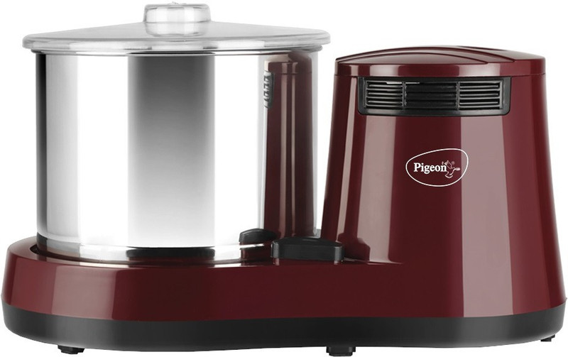 Pigeon 14760 Wet Grinder(Cherry Red)