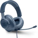 Jbl Quantum 100 Wired Gaming(Blue, On The Ear)