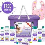 Himalaya Happy Baby Gift Pack With Baby Bib (9 In 1)(Purple)
