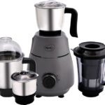Pigeon Enlive 4 Jar 750 Watts Mixer 750 W Juicer Mixer Grinder(16082 | 4 Jars | Grey)