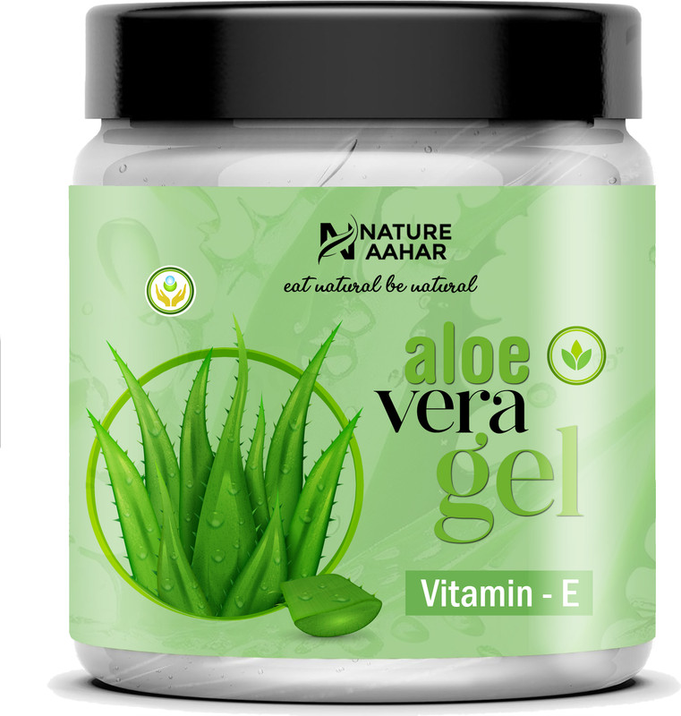 Nature Aahar Pure Aloe Vera Gel Soothing Hydration For Skin And Hair(400 G)