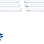Wipro Garnet 10 W Batten 10 W 54 Cm Tube Light(White, Pack Of 6)