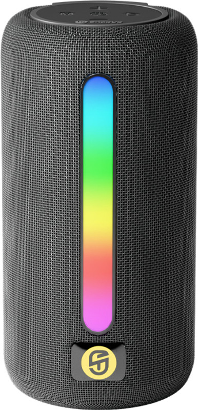 Snapup Stone Max Upto 9H Type C Acoustic Stereo Sound Rgb 55Mm Dual Driver Tws Feature 18 W Bluetooth Speaker(Lit Grey, Stereo Channel)