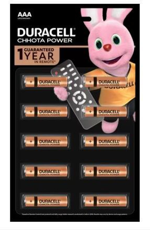 Duracell Aaa (Pack Of 10) Battery(Pack Of 10)