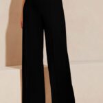 Vdtrend Regular Fit Women Black Trousers