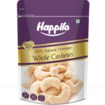 Happilo Premium Natural Whole Kaju/ Cashews(1 X 900 G)