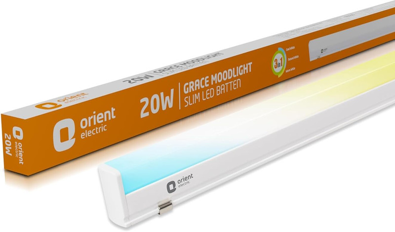 Orient Electric 20W Led Batten I 3 In 1 Tubelight I 20 W 110 Cm Tube Light(White)