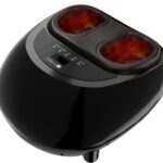 Cult Fitkit Pulse, Air Compression, Deep Kneading Rollers, Multiple Modes, Foot Fitkit Massager(Black)