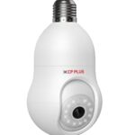 Cp Plus 3 Mp Resolution Smart Wi-Fi Bulb Security Camera | 360° View | 2 Way Talk | Motion Tracking & Detection Alert | Built-In Siren | Advanced Night Vision | Ir Distance 15 Mtr. | Cp-T31A