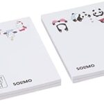 Amazon Brand – Solimo Writing Pads, 50 Pages Easy Tear Off Task Pad, Daily Weekly Planner For Organized People, 4 X 5.25 Sheet, Set Of 4