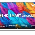Vw 80 Cm (32 Inches) Playwall Frameless Series Hd Ready Android Smart Led Tv Vw32F5 (Black)