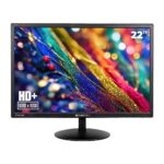 Zebronics Ea122 Led Monitor With Hd+ 1680X1050, 2000000:1 Contrast Ratio (Dynamic), 250Cd/M² Brightness (Max), Wall Mountable, Dual Input Hdmi & Vga, 16:10 Aspect Ratio, 16.7M Colors