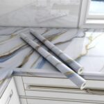 Etasun Wallpaper Waterproof&Oilproof Kitchen Tiles Heat Resistant Self Adhesive Pvc Flooring Sheets Wall Stickers For Floor Kitchen,Wall,Bedroom, Living Room Wallpaper Roll(60X200Cm) (1, 61)