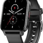 Boat Wave Call 2 Plus With 1.96’’(4.97Cm), Bt Calling, Bilingual Support, Ip68 Smartwatch(Active Black Strap, Free Size)