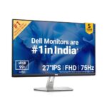 Dell S2721Hnm 27″/68.96 Cm Fhd Ips Monitor|Titan Grey|75Hz|99% Srgb|4 Ms|Brightness 300 Cd/M2| Low Blue Light Tech|3-Sided Bezelless|Hdmi X2| Tilt Adjustment|Contrast Ratio 1000:1|Dell Display Manager