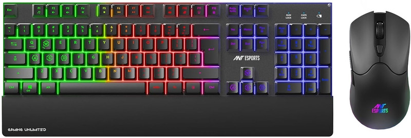 Ant Esports Km500W Pro Combo Set(Black)