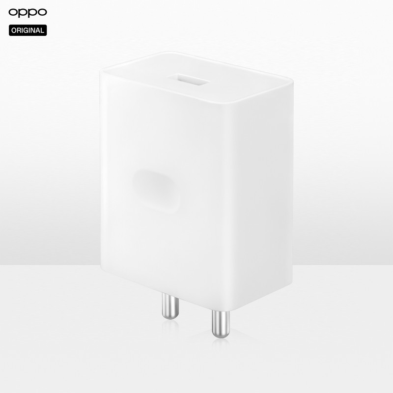 Oppo 10 W 2 A Wall Charger For Mobile(White)