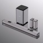 Blaupunkt Sbw600 Xceed 9.1.4 Dolby Atmos I Direct Transmit Sound I Premium Home Theater I 360 Surround Sound I Premium Metallic Design I Immersive 3D Audio With Wireless Subwoofer