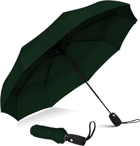 Perpetual Auto Open Close Umbrella For Rain, Windproof Uv Protected Umbrella Multicolor