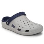 Liberty A-Ha Lpmxt-800 Casual Slingback Clogs For Men With Eva Sole – Slip-On Comfort, Breathable & Lightweight | Ideal For All-Day Wear | Versatile For Indoors/Outdoors (Grey – 42 Eu)