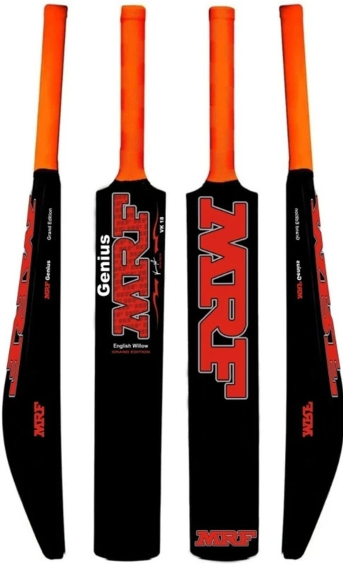 Mascot Hitman Hard Fiber Tennis Ball For Kids 15 +Yrs Kashmir Willow Cricket  Bat For 4 – 5 Yrs(.800-900 Kg)