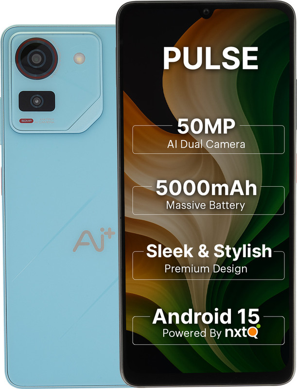 Ai+ Pulse (Blue, 64 Gb)(4 Gb Ram)
