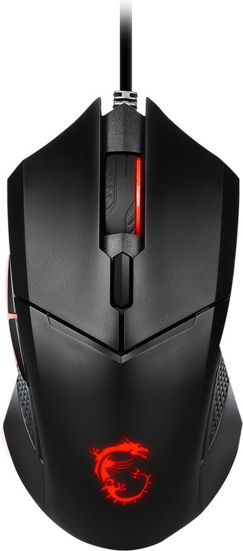 Msi Clutch Gm08 Gaming Mouse Wired Optical  Gaming Mouse(Usb 2.0, Black)
