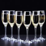 Jigshtial (Pack Of 6) (Pack Of 6) Wine Glass, Red Or White Wine, Champagne Flutes, Glass Glass Set (170 Ml) Glass Set Champagne Glass(170 Ml, Glass, Clear)