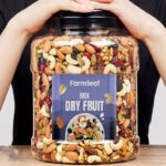 Farmleaf Mix Dry Fruit | Panchmeva | 500Gm | Almonds, Cashews, Raisins, Dry Dates, Assorted Fruits & Nuts(1 X 500 G)