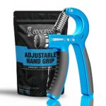 Cockatoo (10 Kg – 40 Kg) Adjustable Hand Grip| Hand Gripper For Men & Women|Hand Grip Strengthener,Acrylonitrile Butadiene Styrene,Blue