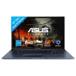 Asus Vivobook 15,13Th Gen,Intel Core I5-13420H(Intel Uhd Igpu/16Gb Ram/512Gb Ssd/Fhd/15.6″/60Hz/Backlit Keyboard/Windows 11/M365 Basic (1Year)*/Office Home 2024/Quiet Blue/1.70 Kg) X1502Va-Bq836Ws