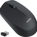 Intex 2.4G Power Plus Wireless Mouse Wireless Optical Mouse  With Bluetooth(2.4Ghz Wireless, Black)