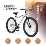 Urban Terrain Galaxy 26T High Performance Mtb Cycles For Men With Complete Accessories 26 T (Inch) Road Cycle(Single Speed, White, Rigid)