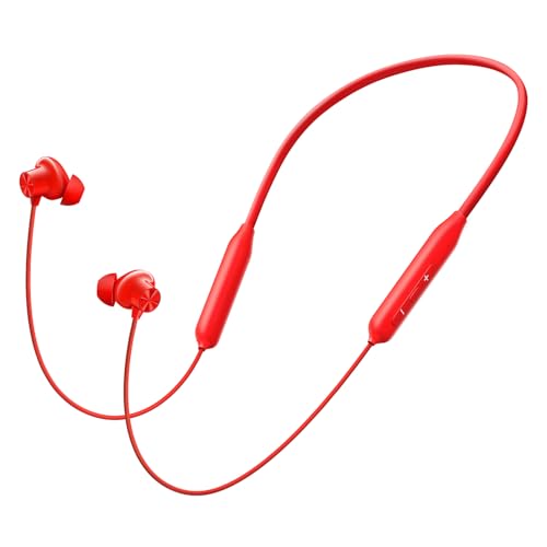 Oneplus Bullets Wireless Z3 In-Ear Neckband With 12.4Mm Drivers, 3D Spatial Audio,10 Mins Charge For 27 Hrs Playback, Ai Call Noise Cancellation, 4 Eq Preset, Dynamic Bass Enhancement & Bt5.4