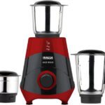 Inalsa Jazz Bold 500 W Mixer Blender(Jazz Bold 500W |3 Jars|Overload Protection|3 Speed Control With Pulse Function | 3 Jars | Red/Black)
