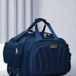 Inte Enterprises (Expandable) Xfactor Waterproof Polyester Lightweight 60L Travel Bag Duffel With Wheels (Strolley)
