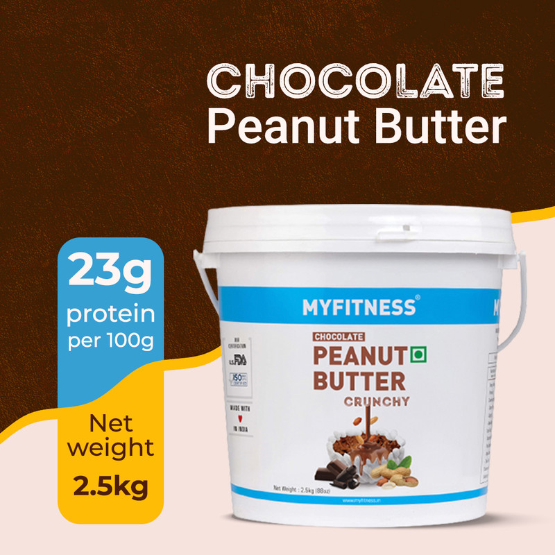 Myfitness Chocolate Peanut Butter (Crunchy)(2500 G)