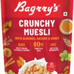 Bagrry’S Crunchy Muesli With Almonds, Raisins & Honey |40% Fibre Rich Oats Pouch(750 G)
