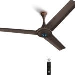 Kuhl Prima A6 Decorative Power Saving|Saves Upto 65% Electricity With 2 Year Warranty Bldc Motor With Remote 1200 Mm Ceiling Fan(5 Star | White | Pack Of 1)
