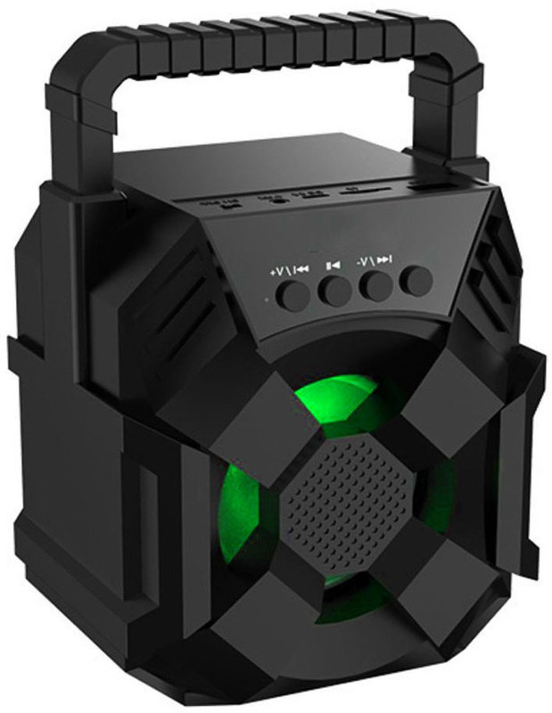 Sulfur Buy Ultra Dj Sound Blast Portable Bestsuper Deep Bass Wireless Rechargeable 10 W Bluetooth Speaker(Black, Stereo Channel)