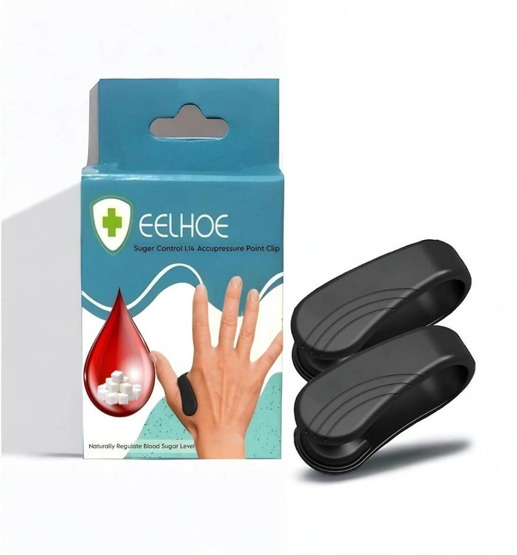 Lootzoo Sugar Control Acupressure Clip For Headache, Migraine, Stress, Blood Sugar Level Medical Reacher & Grabber(Length 10 Mm)