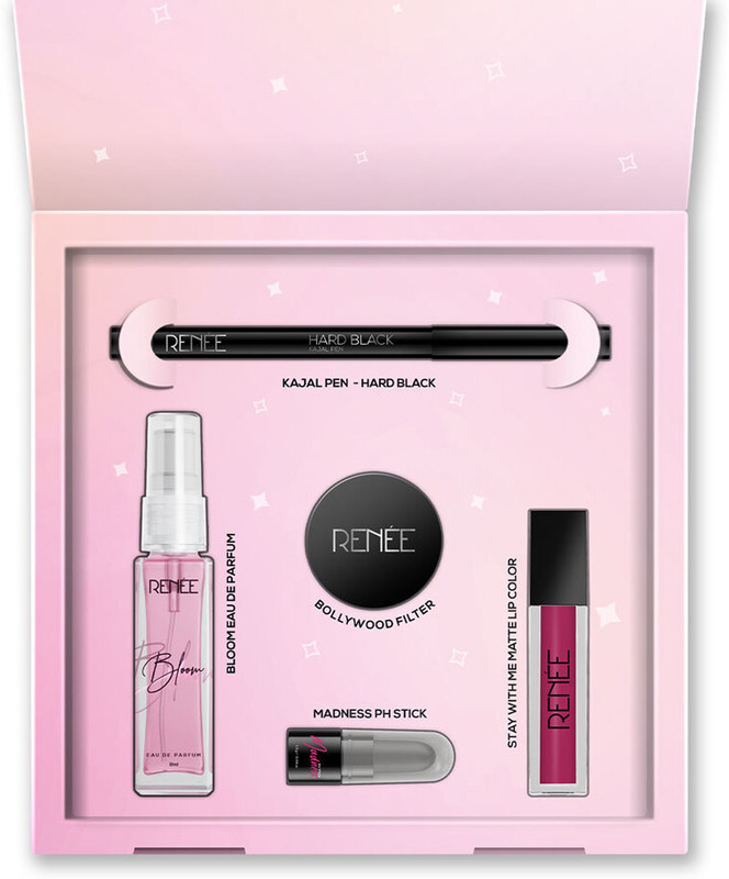 Renee Dream Kit Mini, Curated With Makeup Essentials For Women, For Gifting Pack Of 5