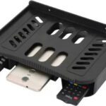 Flipkart Smartbuy Wall Mount Stand Set Top Box Stand Setup Box Shelves Remote Holder Pack Of 1 Plastic Wall Shelf(Number Of Shelves – 1, Black)