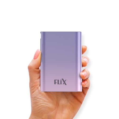 Flix (Beetel) Ultracharge Duotone 20,000Mah 22.5W Qc Pocket Power Delivery Pps Power Bank, Type C Input & Output, Led Percentage Display, Compatible Iphone, Samsung, Google (Purple + Pink)