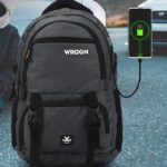 Wrogn Ashper Unisex With Usb Port And Rain Cover 40 L Laptop Backpack(Grey)