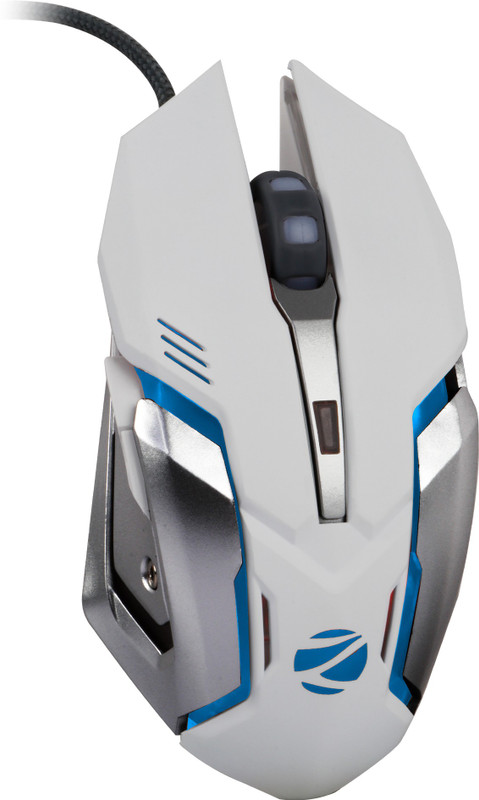 Zebronics Zeb- Transformer- M Wired Ambidextrous Optical  Gaming Mouse(Usb 3.0, White)