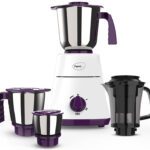 Pigeon 15024 550 W Juicer Mixer Grinder(Favourite | 4 Jars | White)